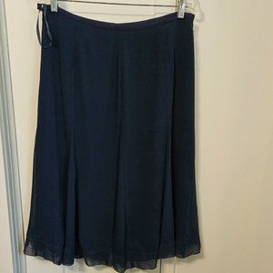 Jones Wear Sz 8 Navy swing skirt